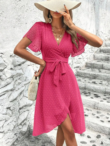 Adela™ | Vestido de Lunares Chic